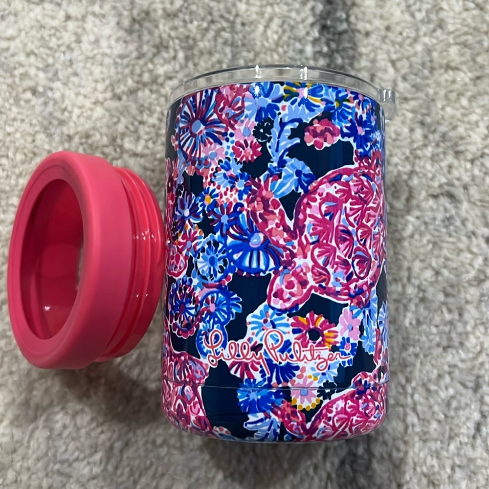 Lilly Pulitzer stainless steel insulated tumbler